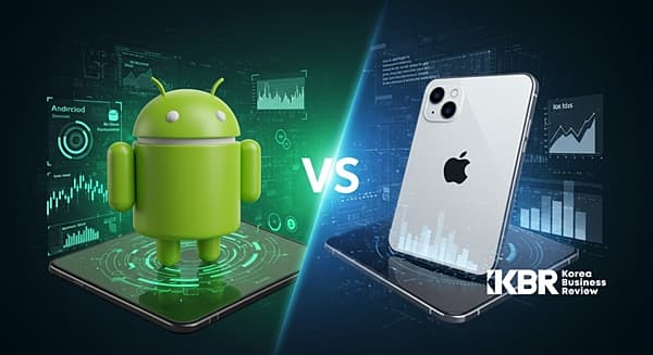 2025년 안드로이드 vs iOS 시장 점유율, 3가지 핵심 경쟁력 심층 분석