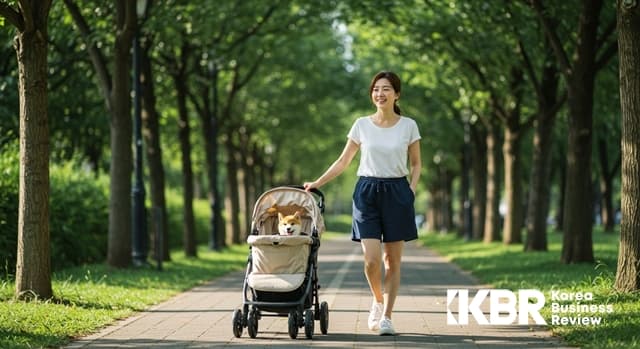 펫코노미 열풍, 유모차는 ‘개모차’가 점령…가족이 된 반려동물, 대한민국을 바꾸다