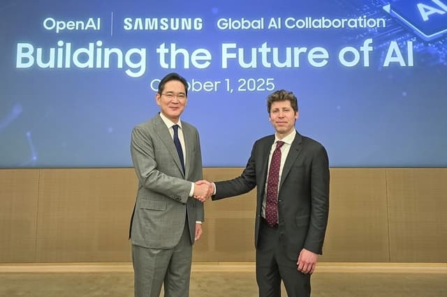 삼성, OpenAI와 글로벌 AI 인프라 구축 LOI 체결…메모리·데이터센터·해양 기술 전방위 협력