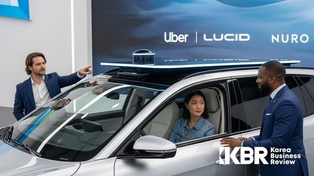 우버와 루시드의 '초격차' 승부수: CES 2026을 뒤흔든 프리미엄 로보택시의 등장